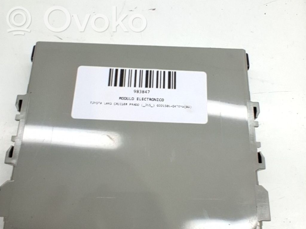 Toyota Land Cruiser (J150) Modulo di controllo del corpo centrale