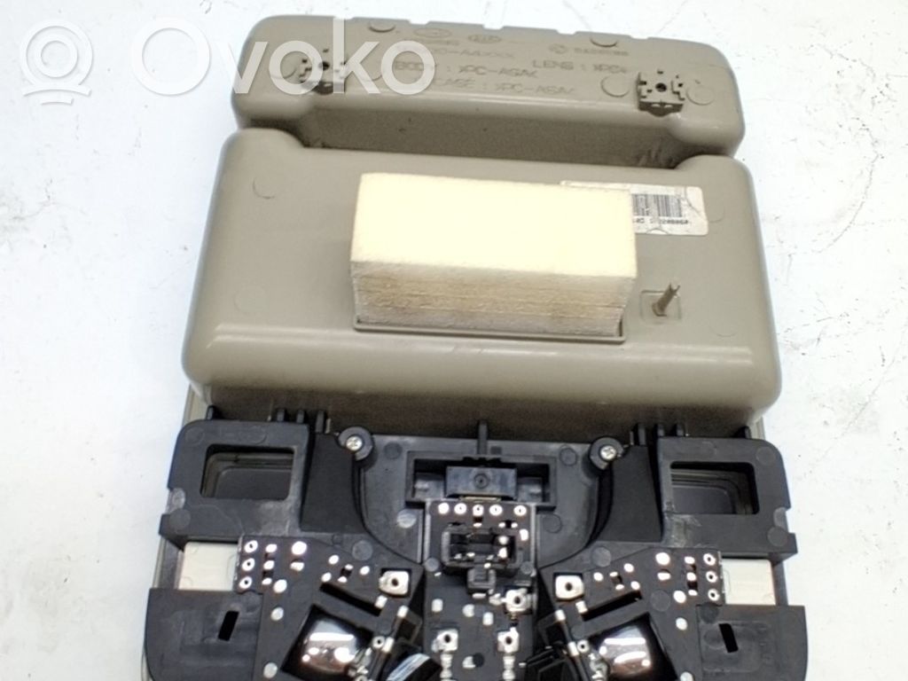 KIA Carens III Garniture de console d'éclairage de ciel de toit 