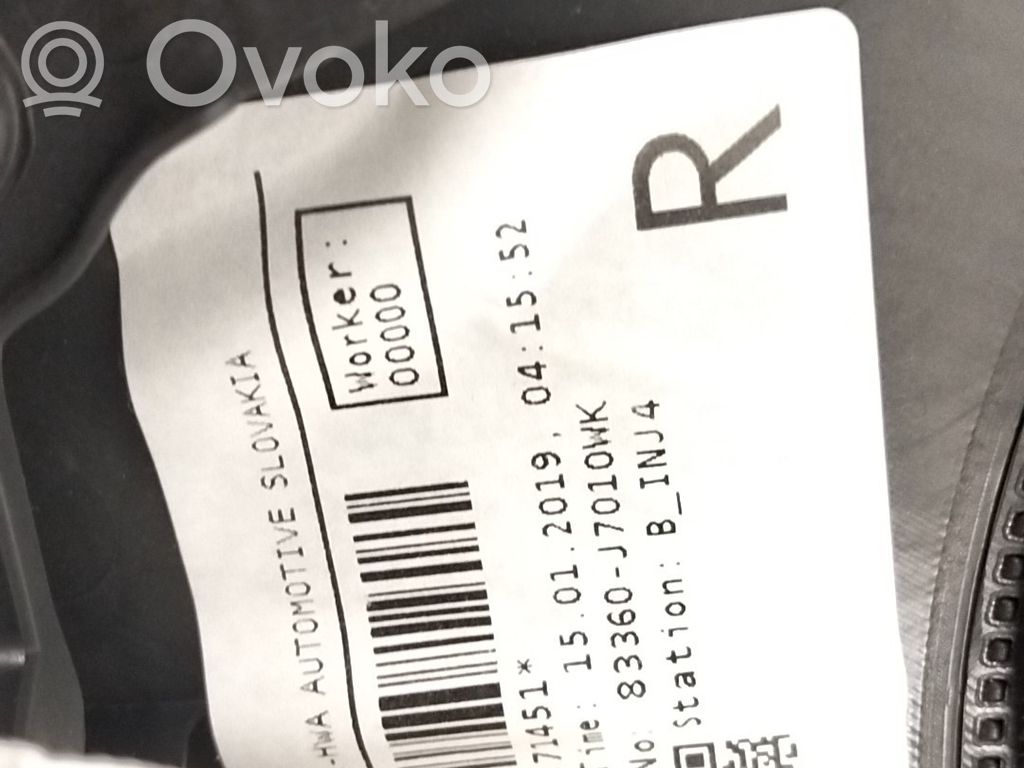 KIA Ceed Rear door card panel trim 