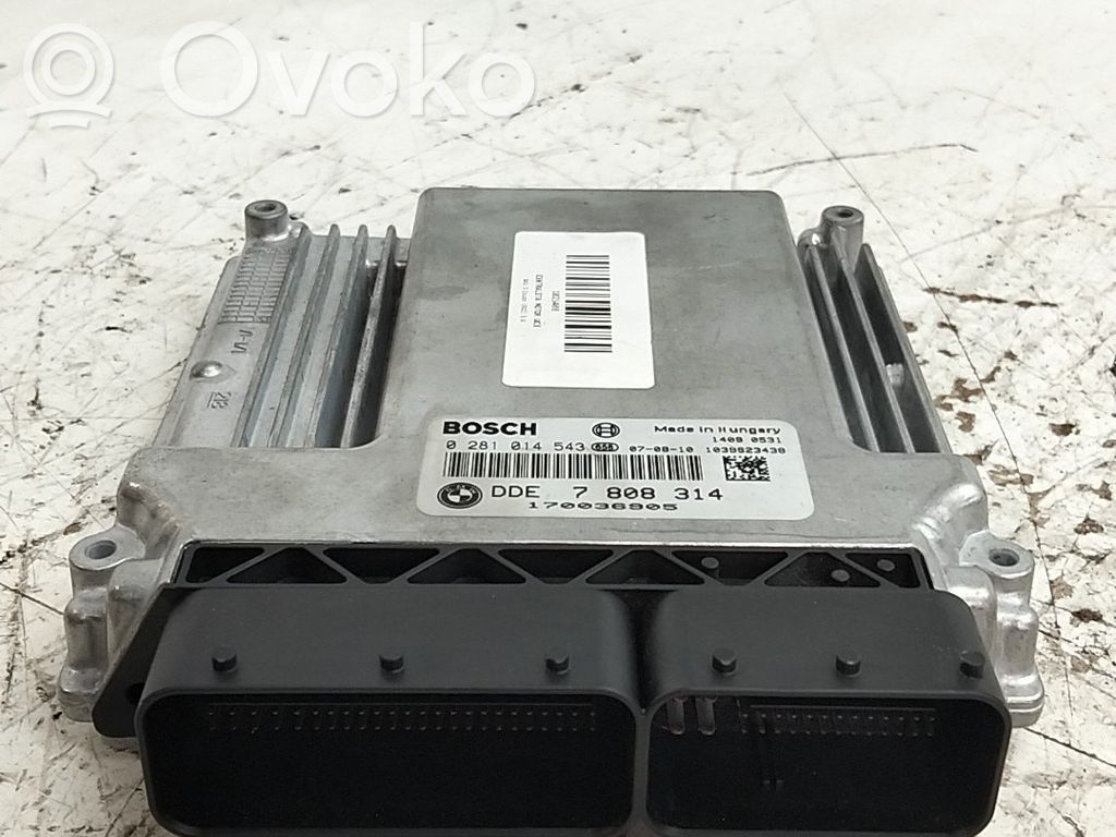 BMW 3 E92 E93 Unidad de control/módulo ECU del motor 