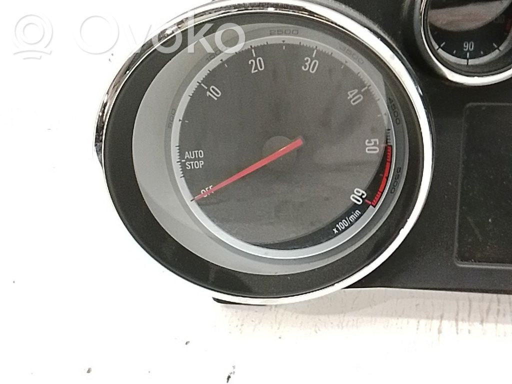 Opel Zafira B Спидометр (приборный щиток) 