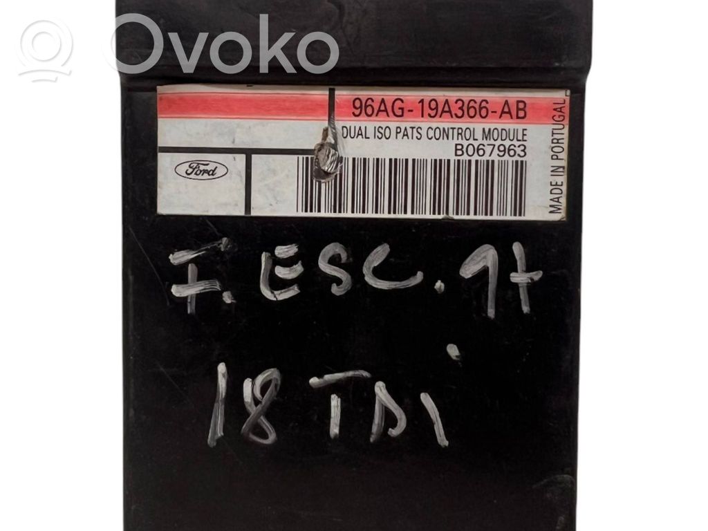 Ford Escort Immobiliser reader (aerial) 