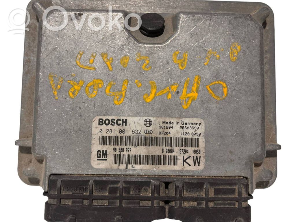 Engine control unit/module   0281001632,28SA3690,90508977