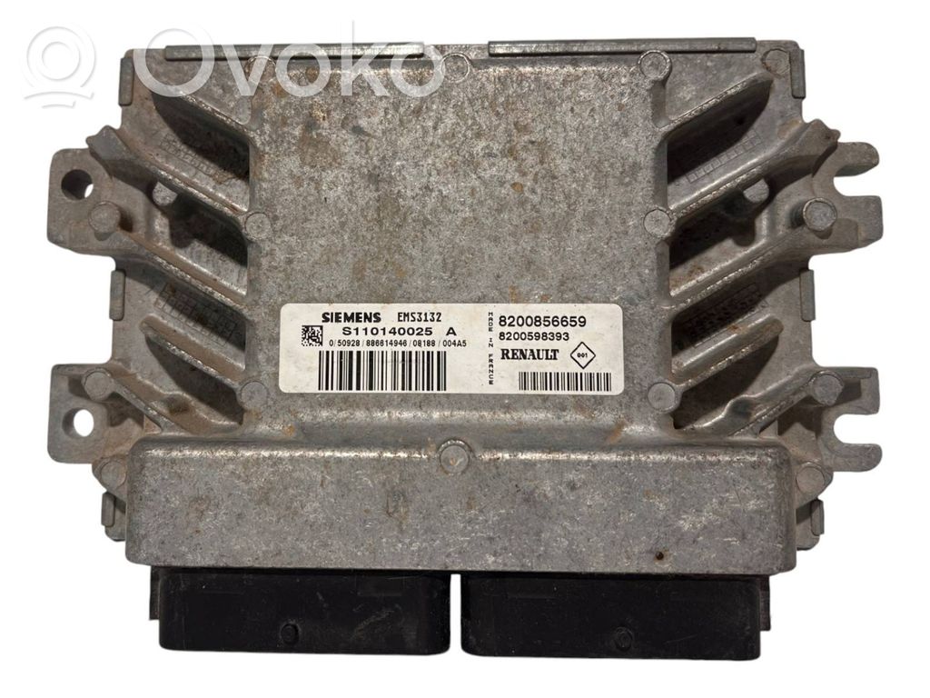 Engine control unit/module   8200856659,8200598393,S110140025,EMS3132