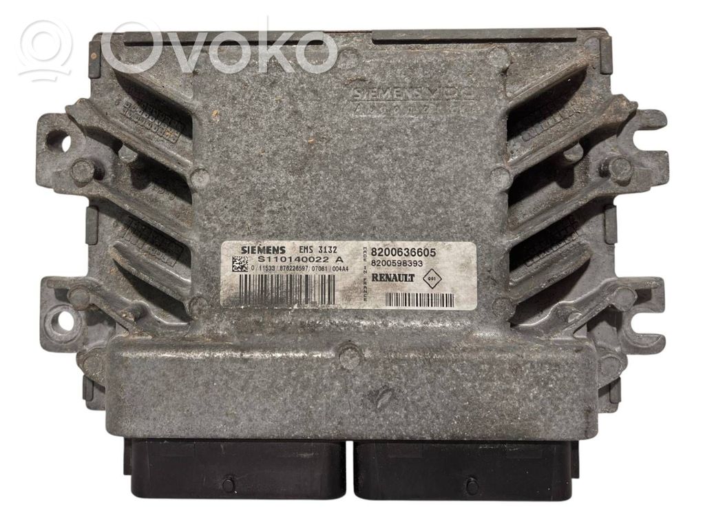 Renault Clio II Engine control unit/module 