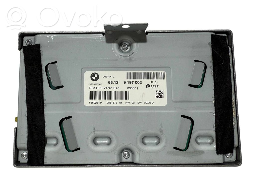BMW X6 E71 Sound amplifier 