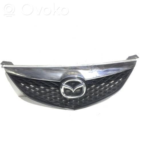 Mazda 6 Rejilla superior del radiador del parachoques delantero 