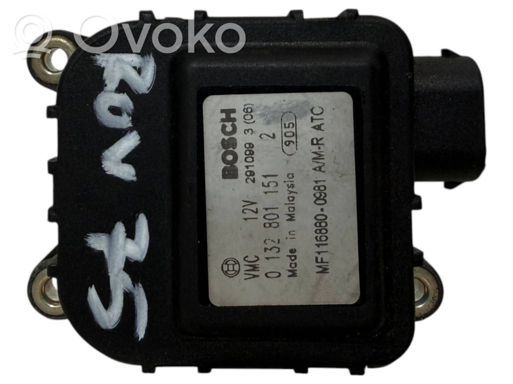 Air flap motor/actuator   MF1168800981,0132801151