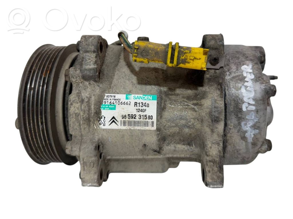 Peugeot Partner Air conditioning (A/C) compressor (pump) 
