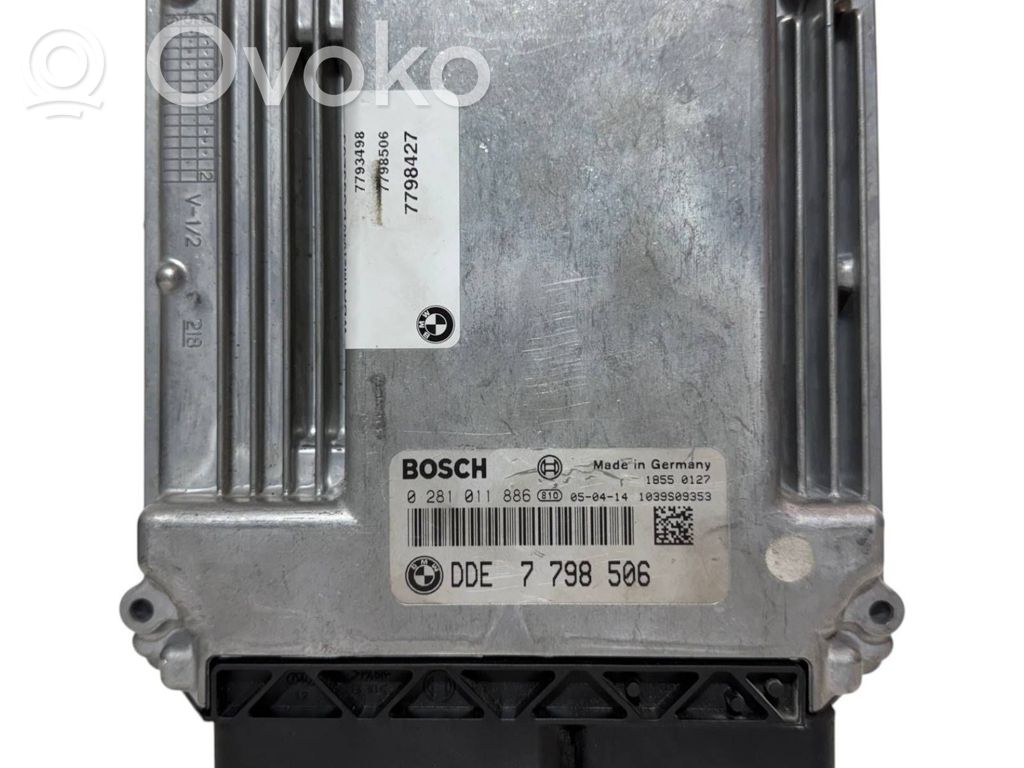 Engine control unit/module   0281011886,13617798506,13617803369,13617797247,13617808222
