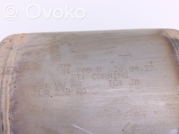 Volkswagen Crafter Filtr cząstek stałych Katalizator / FAP / DPF 
