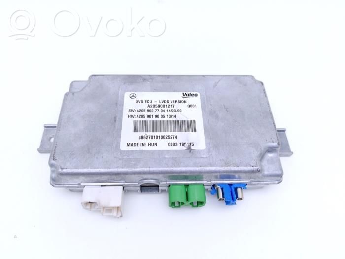 Mercedes-Benz C W205 Module de contrôle caméra arrière