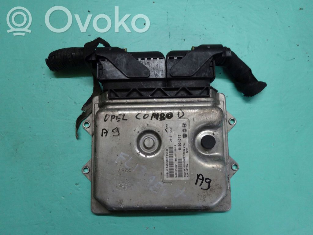 Opel Combo D Engine control unit/module 