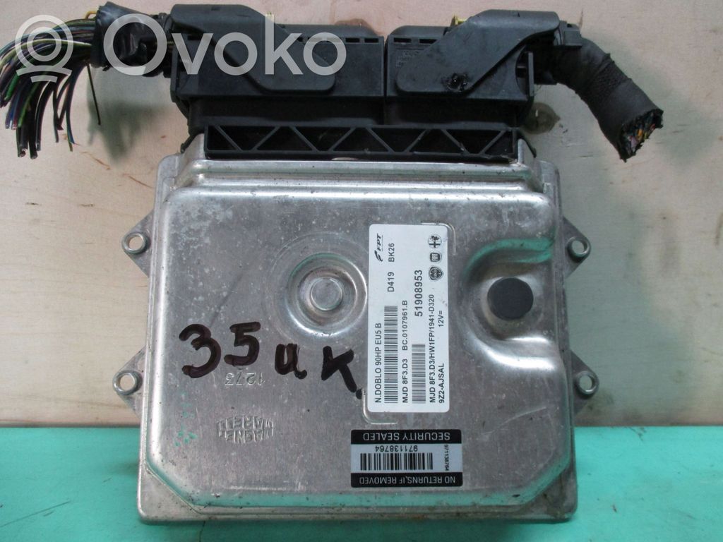 Opel Combo D Engine control unit/module ECU 