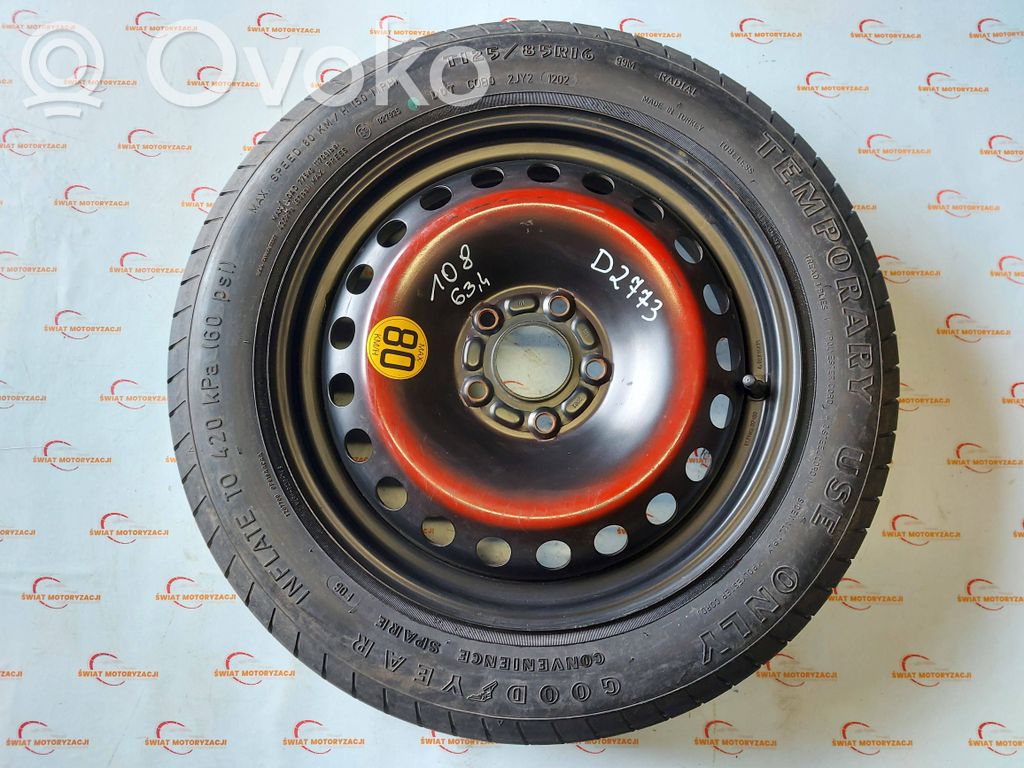Jaguar X-Type Rueda de repuesto R15 