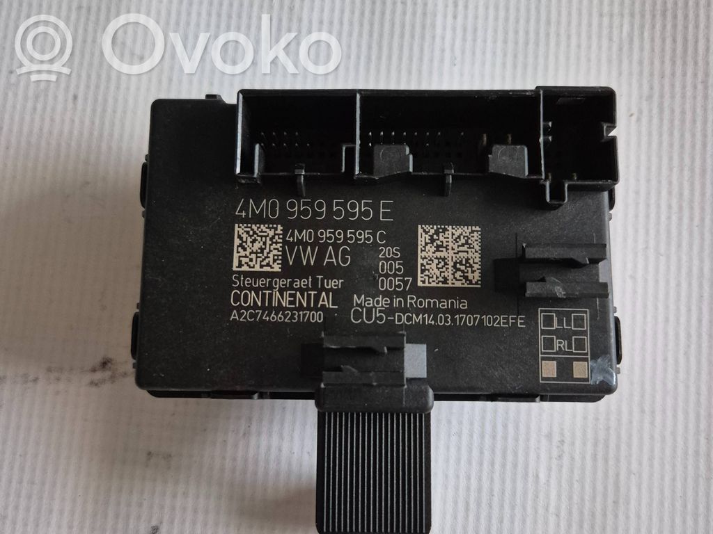 Audi Q7 4M Door control unit/module 