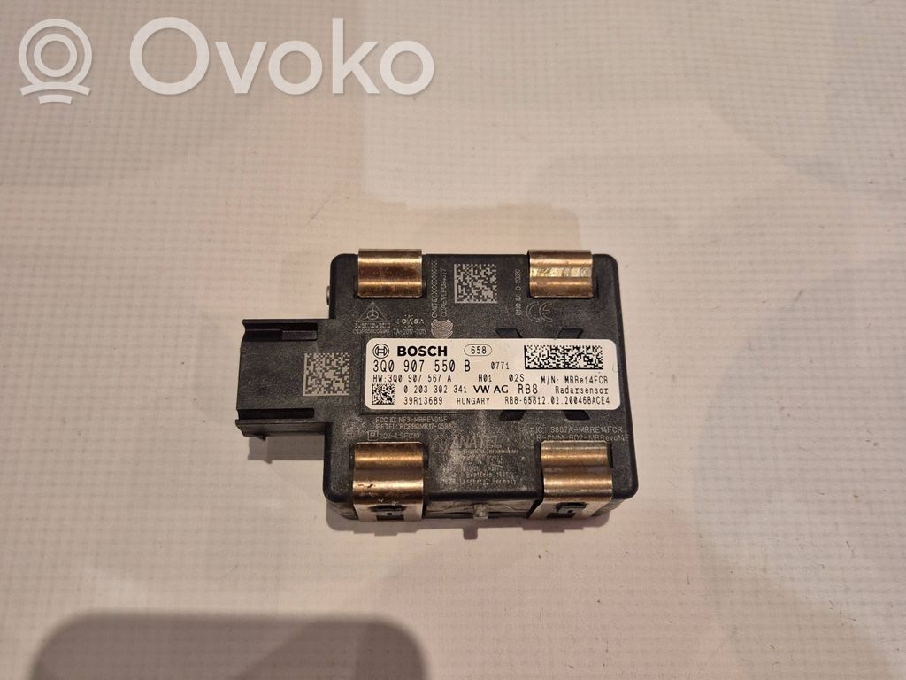 Volkswagen PASSAT B8 Sensor de radar Distronic 