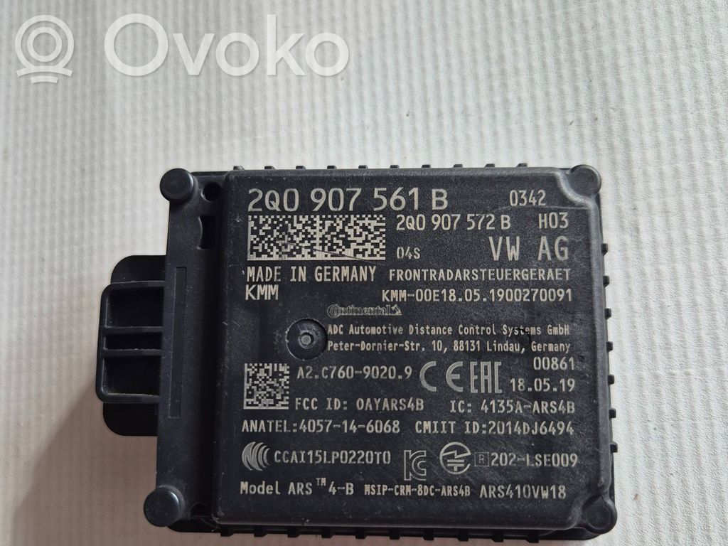 Volkswagen T-Cross Distronic sensor radar 