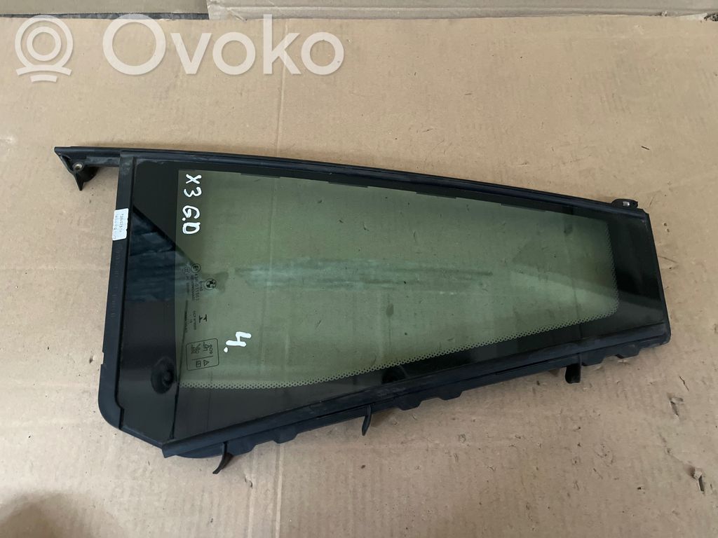 BMW X3 G01 Szyba karoseryjna drzwi tylnych 