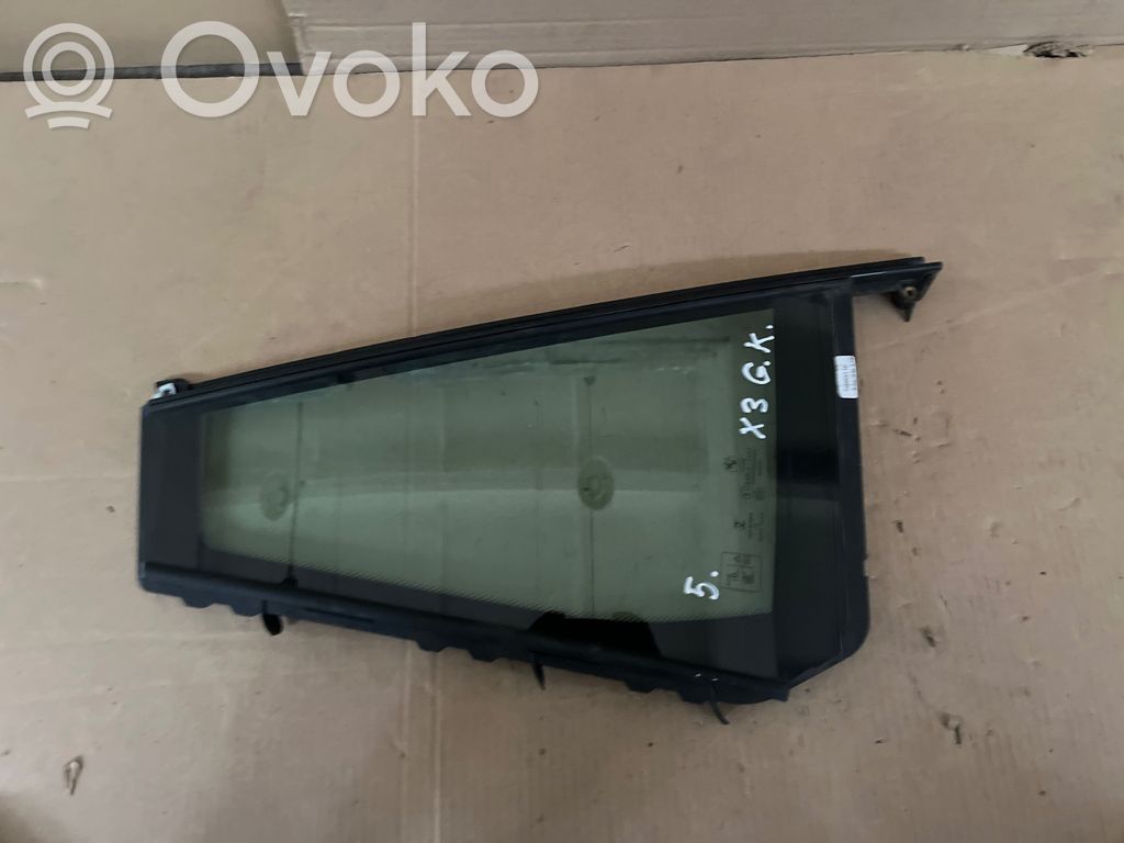 BMW X3 G01 Szyba karoseryjna drzwi tylnych 