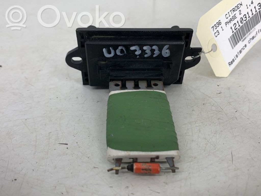 Citroen C3 Motorino ventola riscaldamento/resistenza ventola 