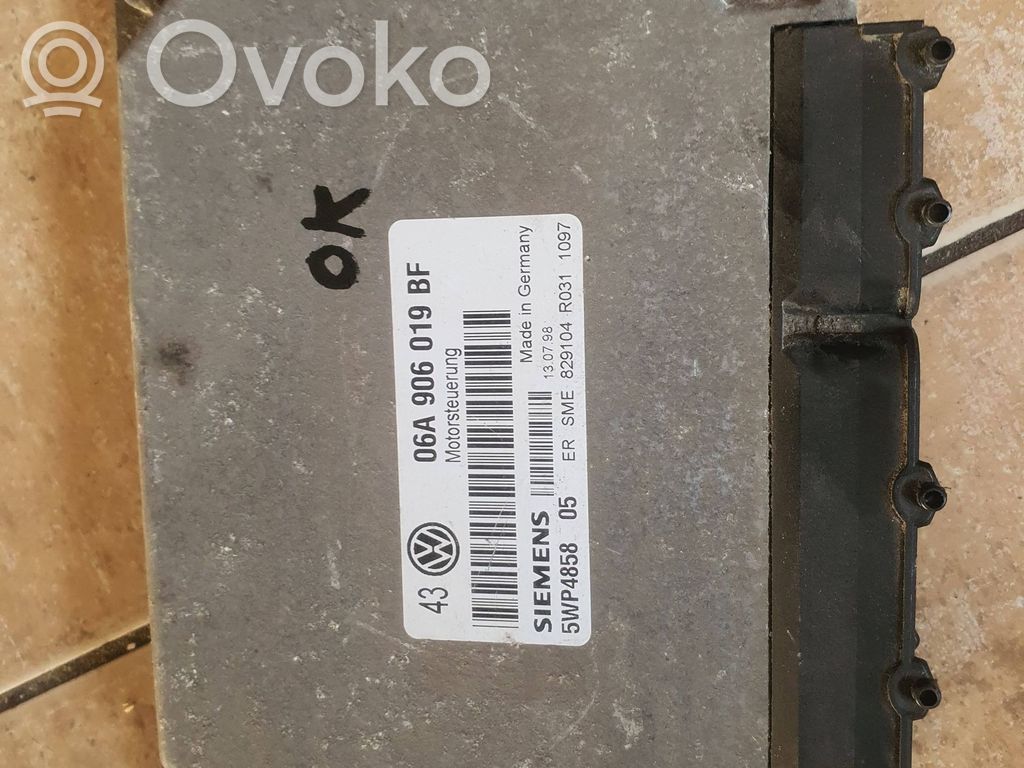 Engine control unit/module   06A906019BF,5WP4858,5WP48580