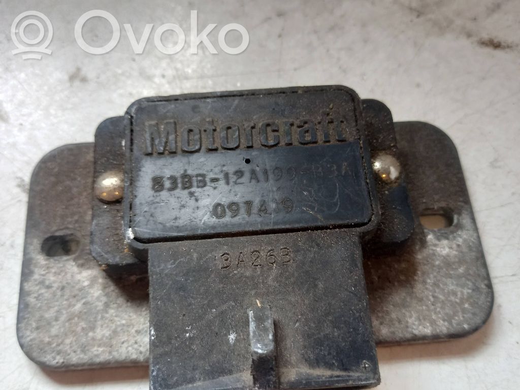 Ignition amplifier control unit   83BB12A199B3A,097419,3A26B
