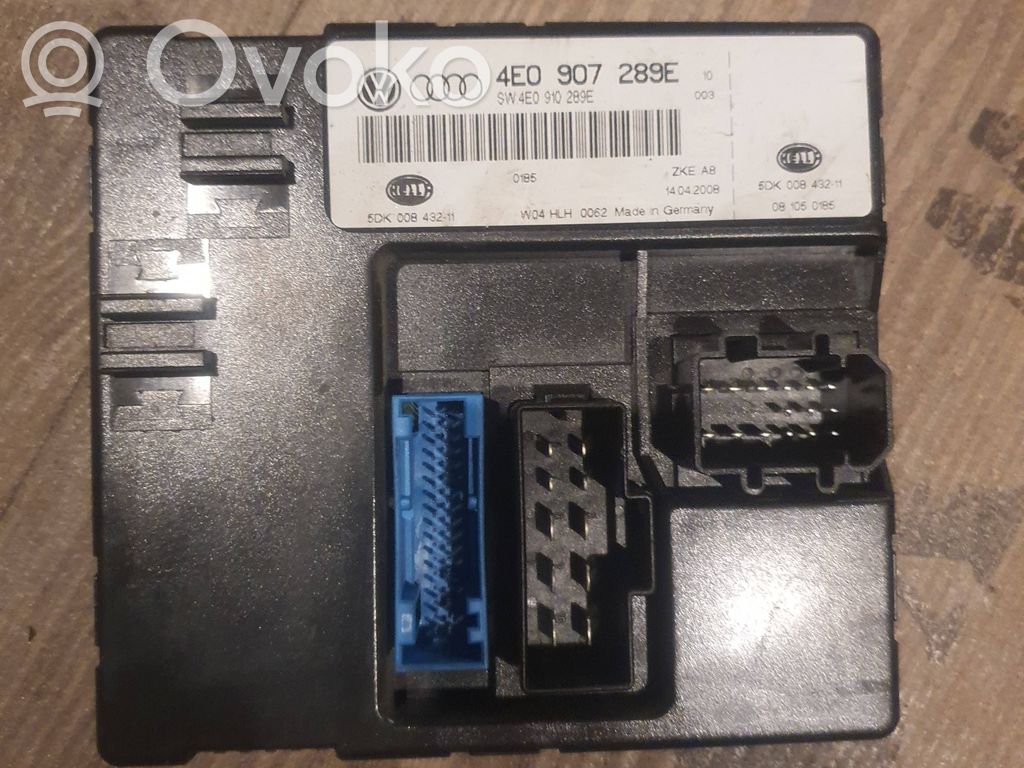 Mukavuusmoduuli   5DK00843211,4E0910289E,4E0907289E