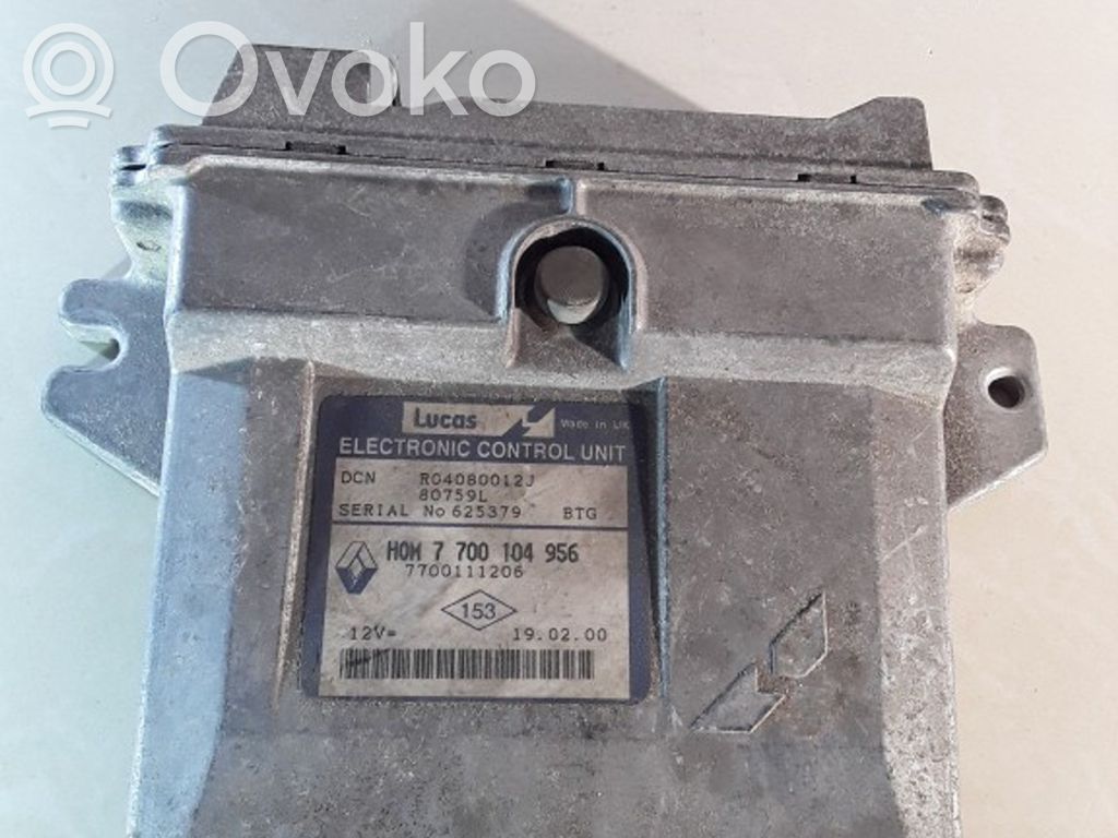 Renault Kangoo I Engine control unit/module 