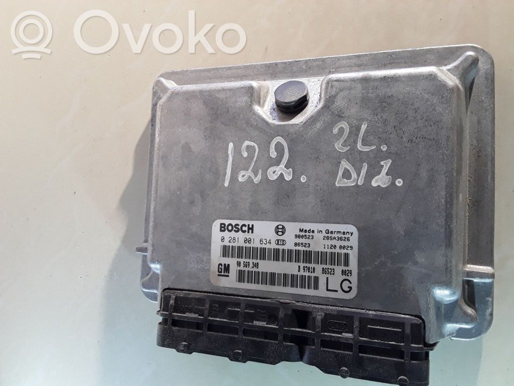 Engine control unit/module   0281001634,90569348