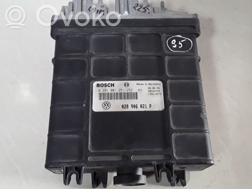 Volkswagen Sharan Unidad de control/módulo del motor 