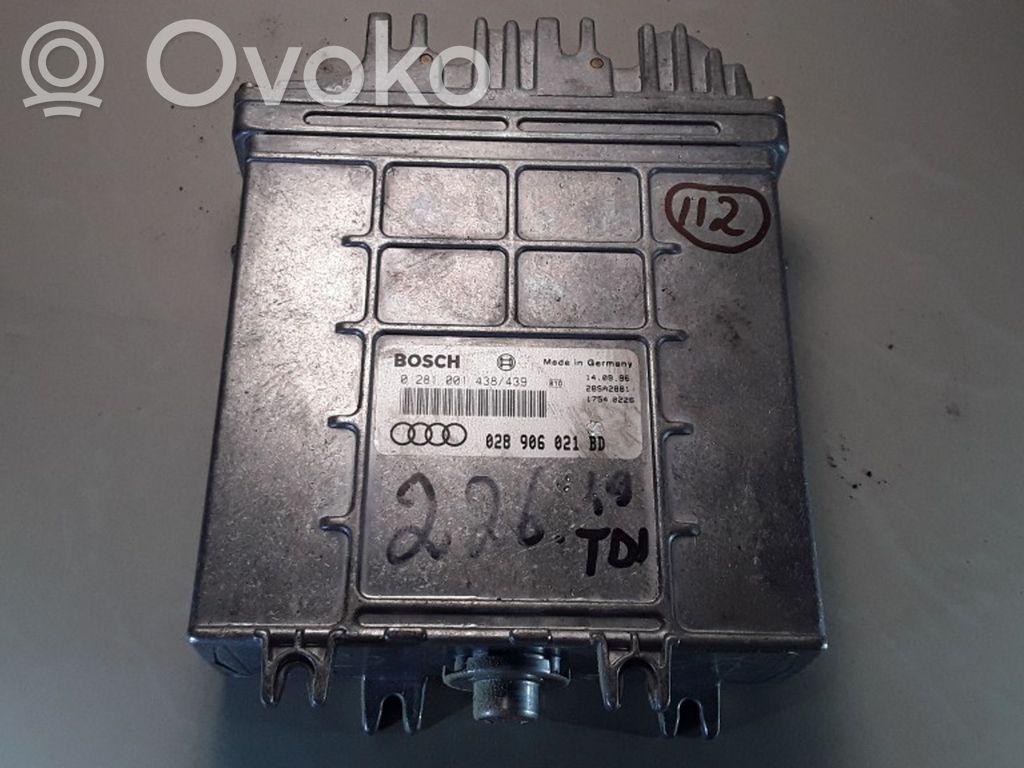 Audi A4 S4 B5 8D Engine control unit/module 
