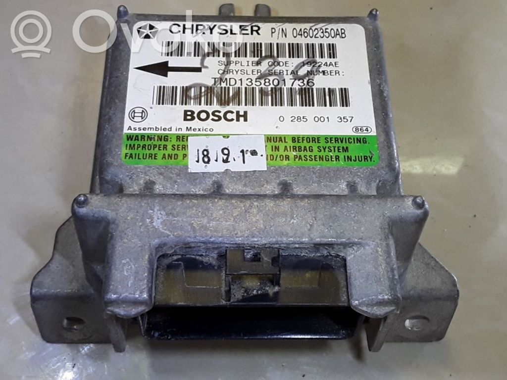 Chrysler 300M Airbag control unit/module 