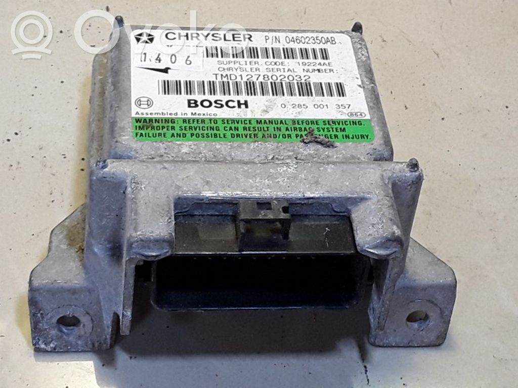 Airbag control unit/module   04602350AB,0285001357,TMD127802032