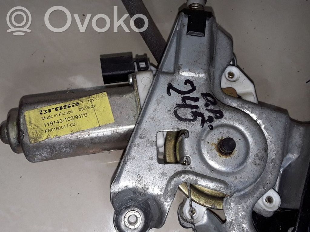 Ford Focus Front door window regulator with motor 