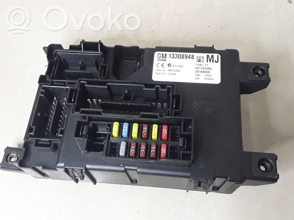 Opel Corsa D Fuse module 