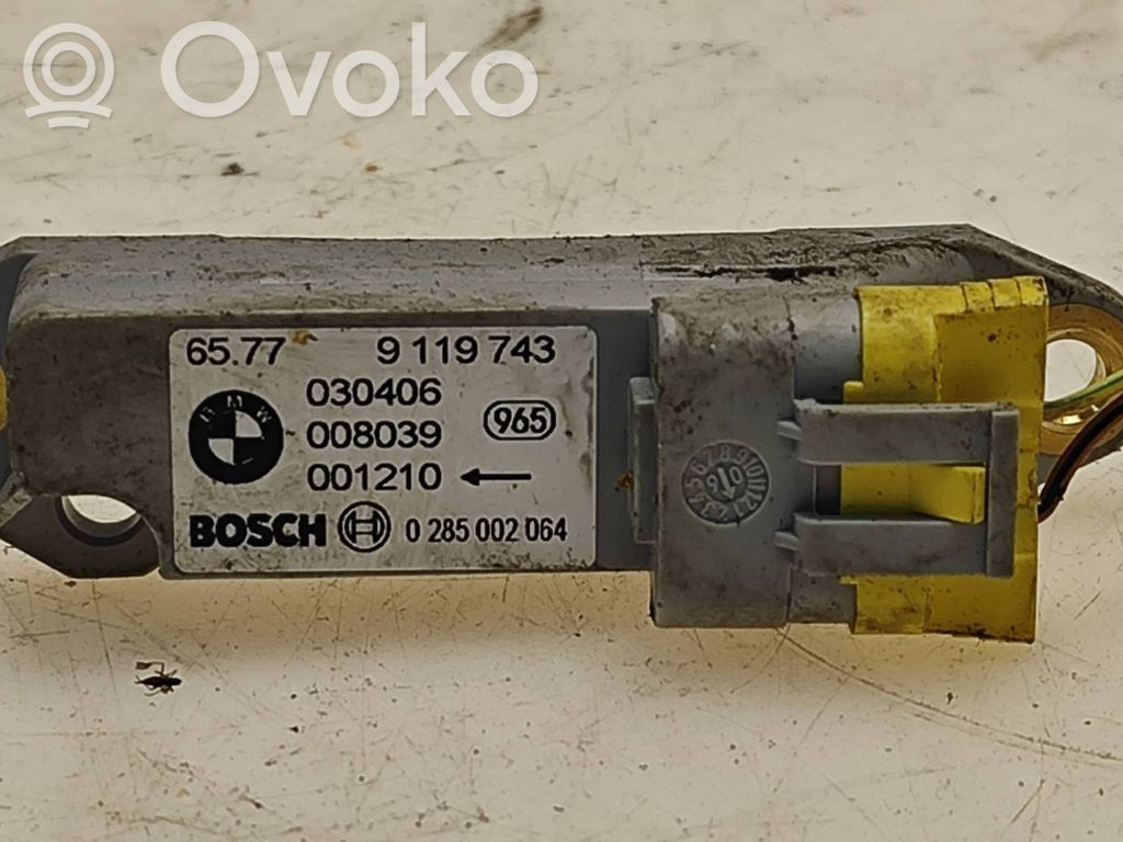 BMW X5 E53 Czujnik uderzenia Airbag 