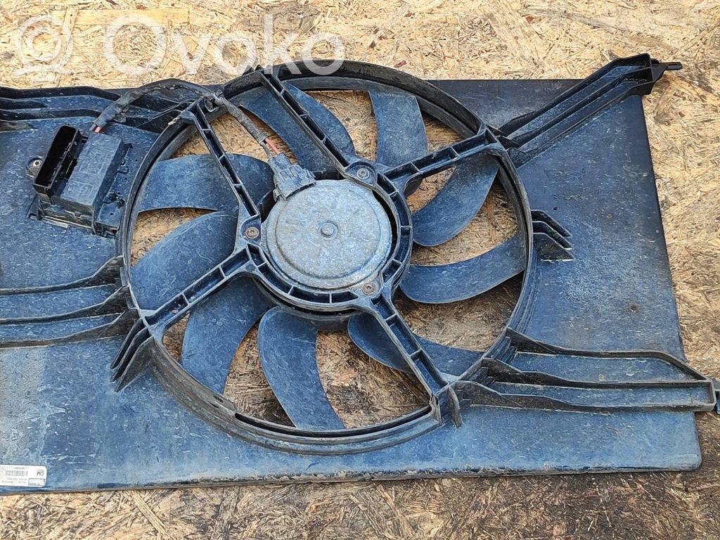 Opel Vectra C Elektrinis radiatorių ventiliatorius 