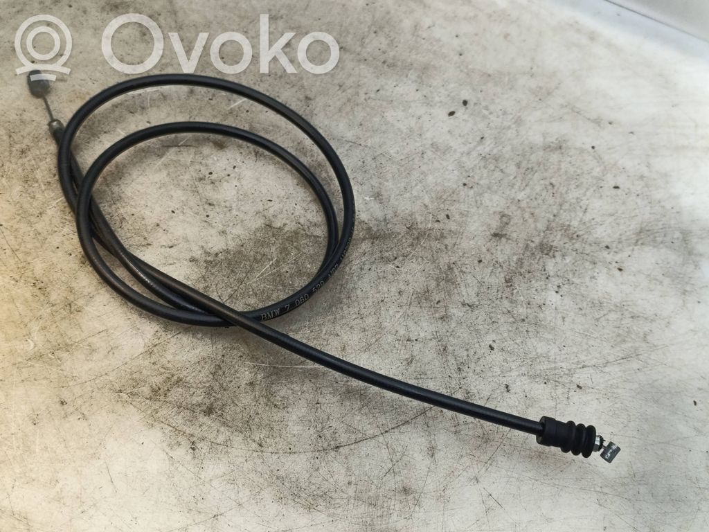 BMW 3 E90 E91 Engine bonnet/hood lock release cable 