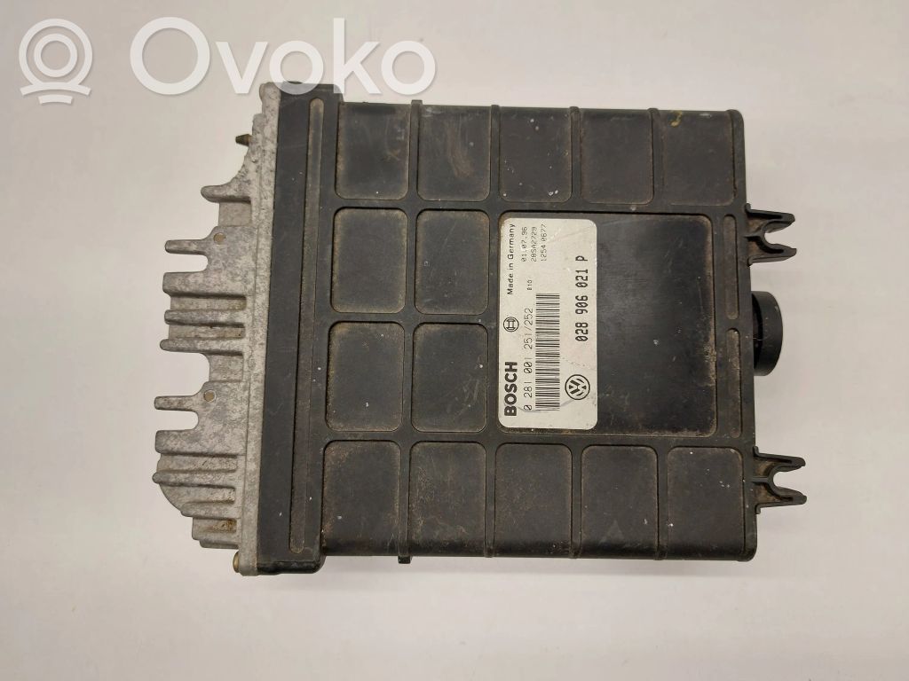 Engine control unit/module   028906021P,28SA2729,0281001251