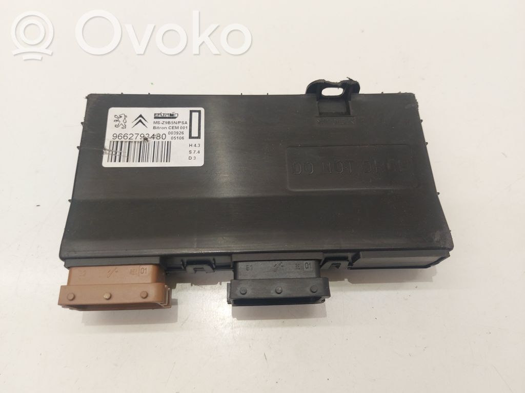 Module de commande de siège   9662793480