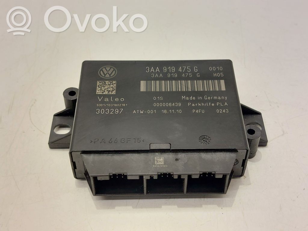 Volkswagen PASSAT CC Parking PDC control unit/module 