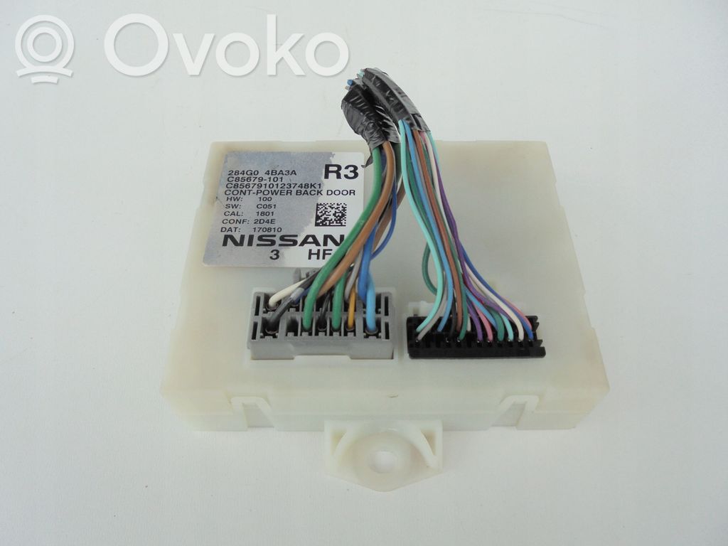 Nissan X-Trail T32 Tailgate/trunk control unit/module 