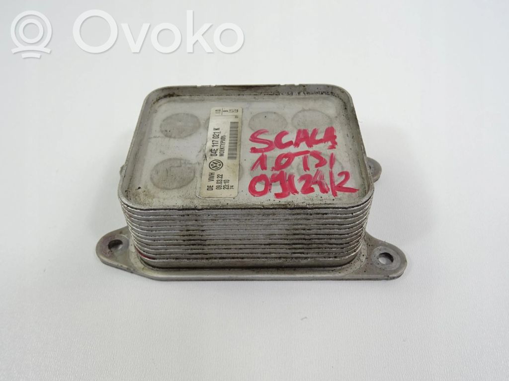Skoda Scala Engine oil radiator 