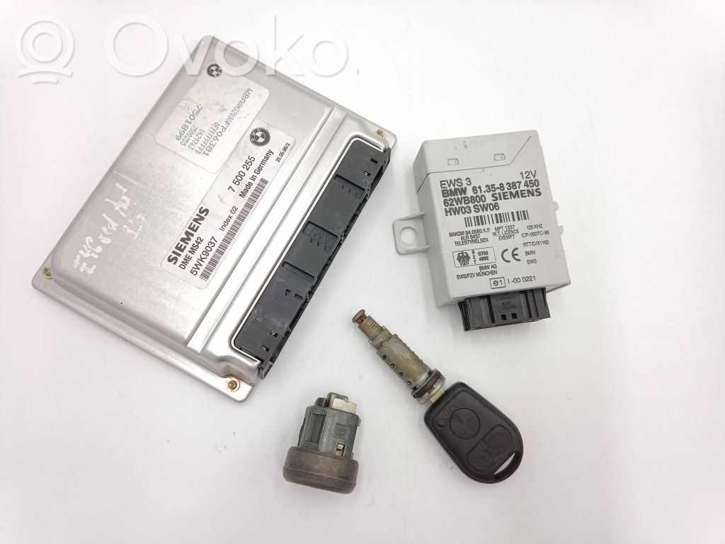 BMW 3 E46 Engine ECU kit and lock set 