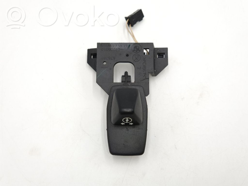 BMW 5 E60 E61 Steering wheel adjustment switch 