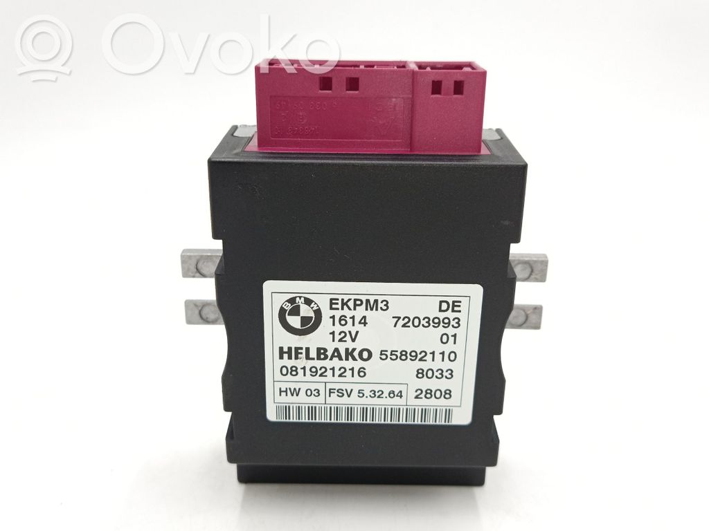 BMW 5 E60 E61 Unitate/modul comandă pompă injecție combustibil 