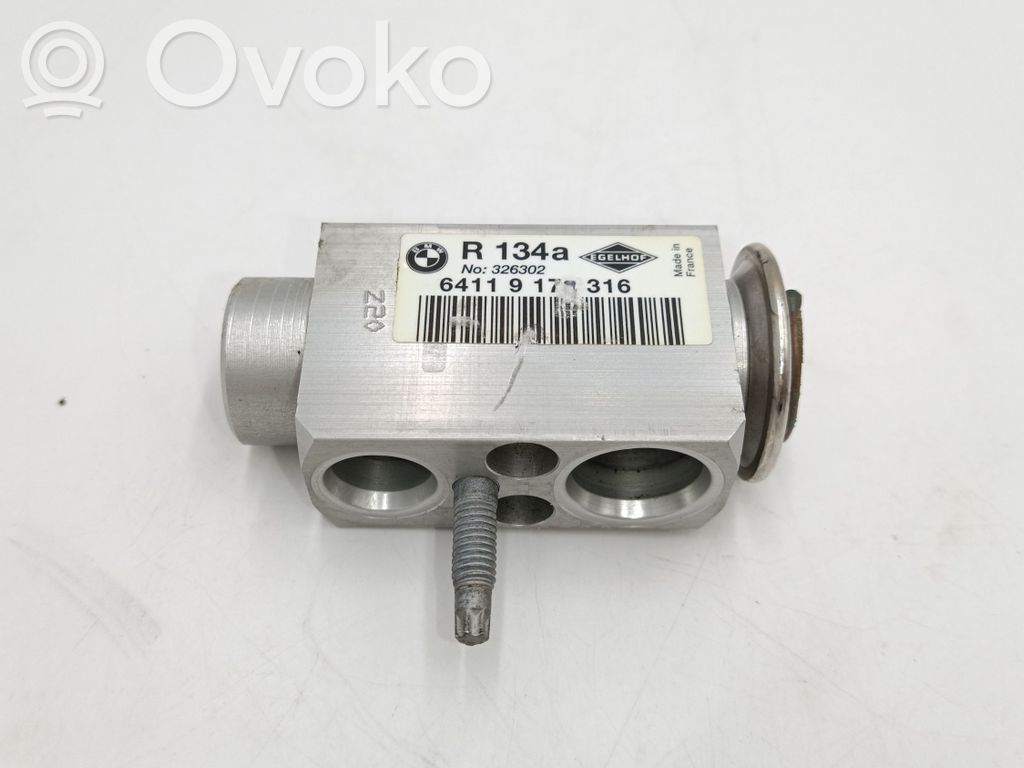 BMW 5 E60 E61 Ilmastointilaitteen laajennusventtiili (A/C) 