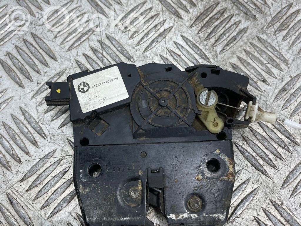 Tailgate/trunk/boot lock/catch/latch   51247119049,15223210,986945103