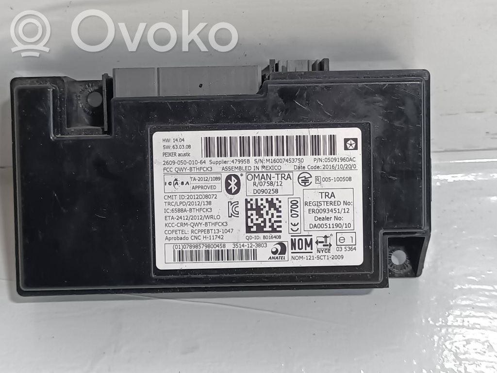 Jeep Wrangler Bluetooth modulis 